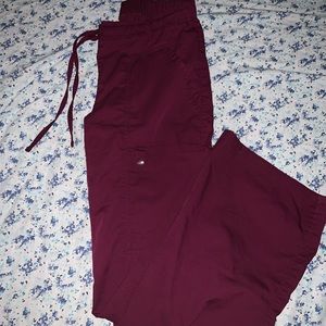 Xs scrub pants wide leg